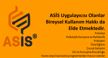 ASİS Uygulayıcı ve Kullanım Hakkı